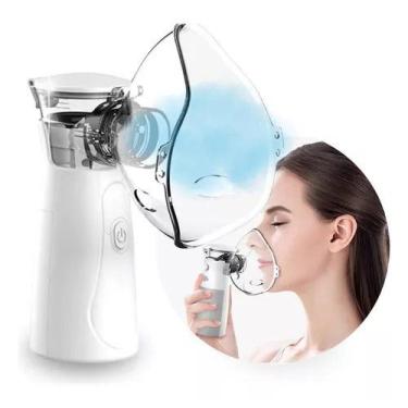 Imagem de Nebulizador Portátil Mesh Sem Fio USB: Cuidado Respiratório em Movimen