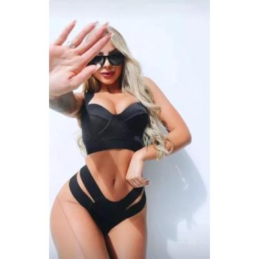 Imagem de Biquini Sexy Panicats Fio Dental Cavadão (c/ Elastano) - Amigos Store 