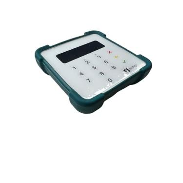 Imagem de Capa rígida protetora resistente compatível com leitor de cartão SumUp Air – extrema durabilidade (verde)