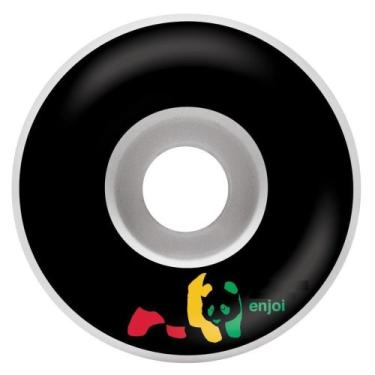 Imagem de Enjoi Roda de skate Rasta Panda - 56 mm