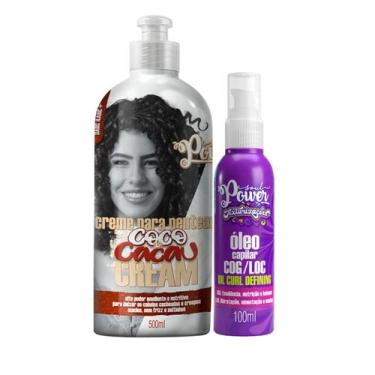 Imagem de Soul Power Coco e Cacau Cpp 500ml + Text Óleo 100ml