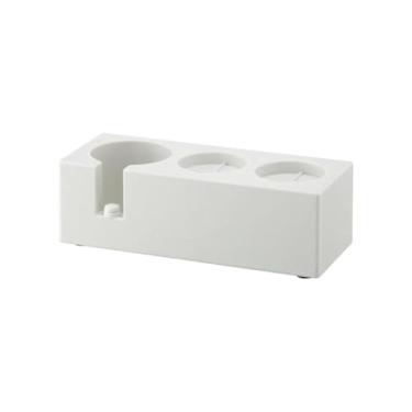 Imagem de Suporte para filtro de café, tapete de café expresso, base de estação de adulteração antiderrapante para cafés, acessórios de máquina de café expresso - 3 furos