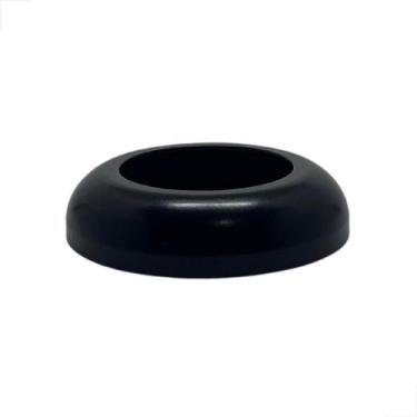 Imagem de Canopla CP02 Tubo Redondo 2 Polegadas Guarda Corpo - Preto - Fast Vidr