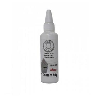 Imagem de Corante SoftGel Branco 60g Mago