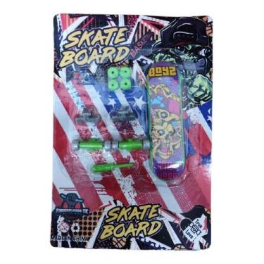 Imagem de Miniatura Skate De Dedo Com Lixa Fingerboard - Ark Toys, Brinquedo Ska