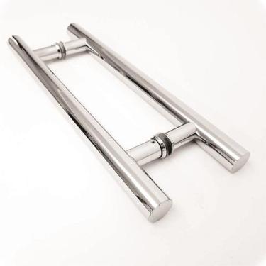 Imagem de Puxador Duplo Quality 1.1/4'' 45cm - Criativa Puxadores e Acessórios