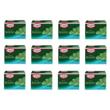 Imagem de Kit c/ 12 Chá de Boldo 10 sachês cada - Dr. Oetker 