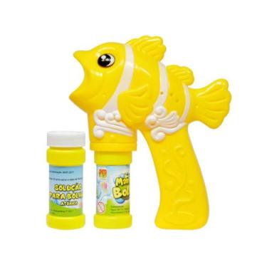 Imagem de Lançada Mania de Bolha Peixes - Ref DMT5062 DM Toys, Amarelo