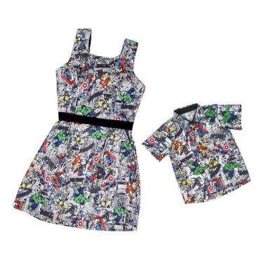 Imagem de Kit Vingadores Gibi Mãe e Filho Juvenil - Ateliê Iza Rocha, 12