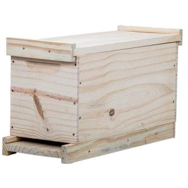 Imagem de Caixa Nucleo Isca Abelha Europeia Africana Pinus - Apiario Meliponario