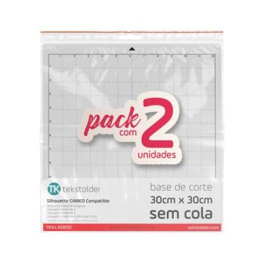 Imagem de Base de corte tekstolder silhouette cameo 30x30 s/cola 02pçs