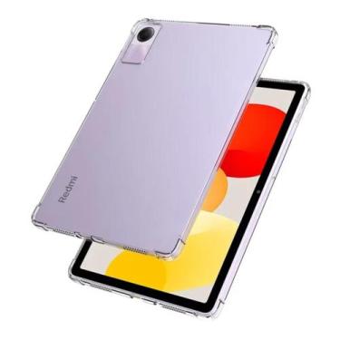 Imagem de Kit Capa Transparente + Película Hidrogel Para Tablet Redmi Pad Se 8,7