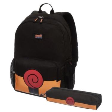 Imagem de Kit Naruto Mochila Naruto Uzumaki + Estojo Naruto Uzumaki 7780404 7780