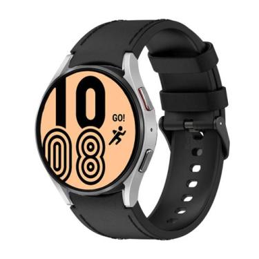 Imagem de Pulseira Silicone material sintético para Watch4 44mm SM-R870 - Genéri