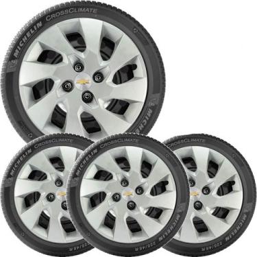 Imagem de 4x Calota Chevrolet Corsa Prisma Onix Aro 14 133cb - grid