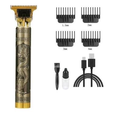 Imagem de Maquina Aparador Cabelo Acabamento Cortar Barba Sem Fio - BC BORA COLE