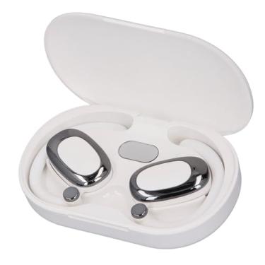 Imagem de Fones de ouvido com tradução de idiomas em tempo real com IA, dispositivo tradutor de 144 idiomas e sotaques, fones de ouvido para tradução, som HD, bateria longa, branco