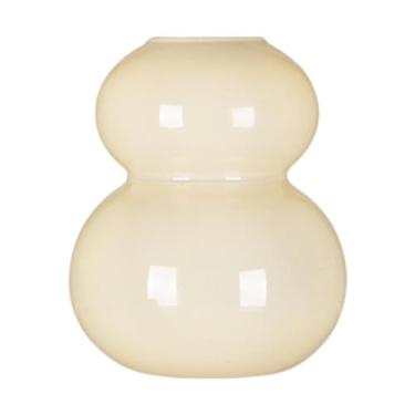 Imagem de Ioensy Vaso de flores em forma de cabaça, arranjo floral, plantas, recipiente de flores, decoração de mesa, vaso decorativo para entrada, escritório, Amarelo