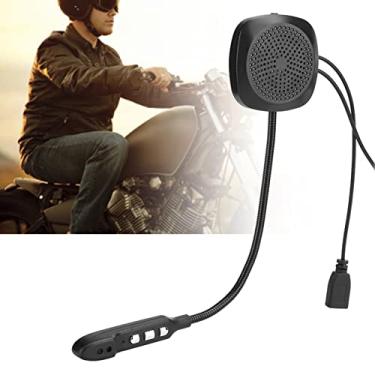 Imagem de 5.0 Capacete da Motocicleta Fone de Ouvido Estéreo Mãos Livres Chamada Fone de Ouvido Com Microfone, Acessórios de áudio e Vídeo Audição e Fones de Ouvido