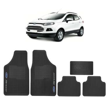 Imagem de Tapete Automotivo Ford Personalizado Preto Todos os Modelos - NoBrand,