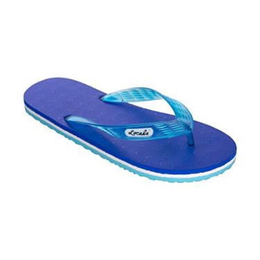 Imagem de Sandálias estilo chinelo listradas Locals, Ocean, 1.5-2.5 Big Kid