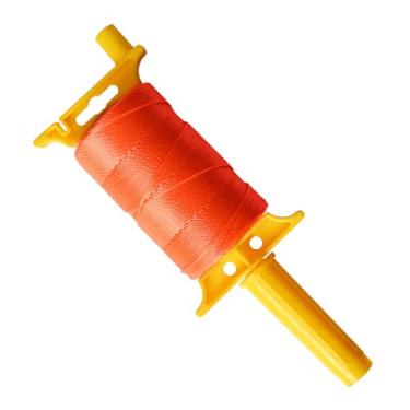 Imagem de BSRHOME Carretel De Linha Recarregável, Linha De Corda De Pedreiro, Fio De Nylon De 600 Pés De Comprimento, 18 Fios De Nylon Trançados Para Ferramentas De Jardinagem Ou Alvenaria, Fio De Barbante Pa