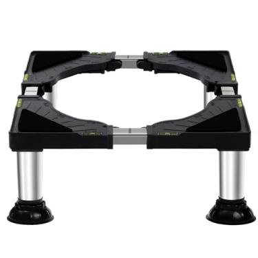 Imagem de launary Suporte Para Mini Refrigerador Com Altura De 7" A 8,4" Suporte Ajustável Para Lavadora E Secadora, Base De Suporte Para Lavadora Resistente Com 4 Pés Resistentes, Base De Lavadora, Plataform