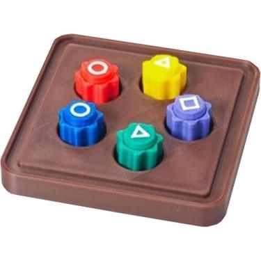 Imagem de Jogo tradicional coreano Gonggi Jack Stone Pebbles Set