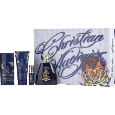 Imagem de Perfume Masculino Christian Audigier Edt Spray 100 Ml&Lavagem De Cabelo E Corpo 90 Desodorante Em Bastão Sem Álcool 80 7 Mini