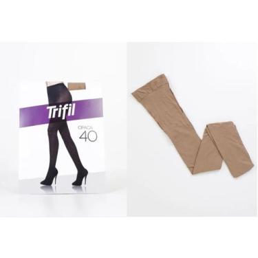 Imagem de Meia Calça Fio 40 Trifil Denier Opaca 6345, Natural, P