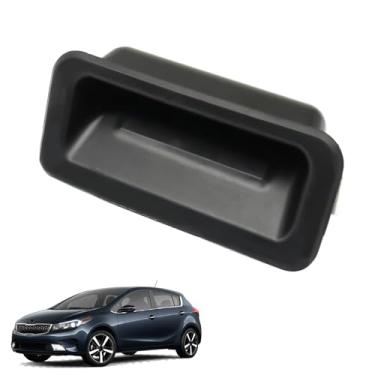 Imagem de GXARTS Maçaneta de liberação de trava da tampa externa do porta-malas 812601M500 81260-A6200 compatível com Kia Forte 5 2.0L 2.4L 1.6L 2011-2018 Botão de liberação do porta-malas traseiro Interruptor