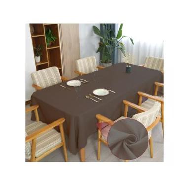 Imagem de Toalha Mesa Retangular Tecido Rustico Lavável 2,50 X 1,40m - Casa Arma