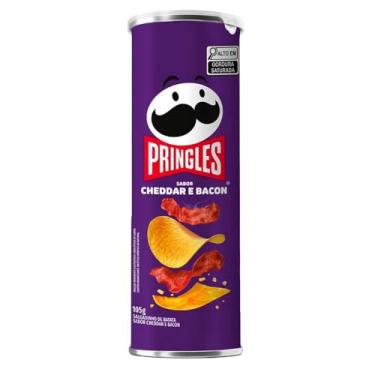 Imagem de Salgadinho Batata Frita Pringles® Cheddar e Bacon 105g