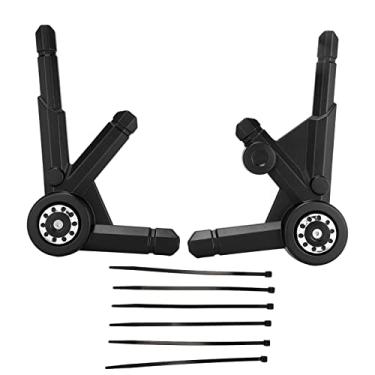 Imagem de GRCFUMO 2PCS Tampa do protetor de protetor da moldura lateral da moldura, painel de estrutura lateral robusta, protetor de guarda do painel lateral esquerdo para o painel para (Preto)