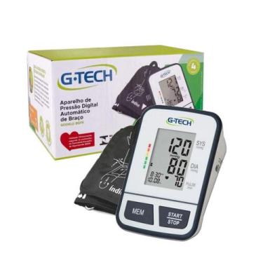 Imagem de Aparelho medidor de pressão arterial digital de braço G-Tech BSP11, 1 