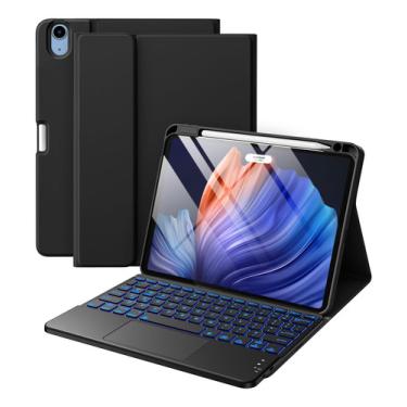 Imagem de Teclado Funda Harvopu iPad Air 11 In & Air 5th Negro iPad Air 11 In & Air 5th