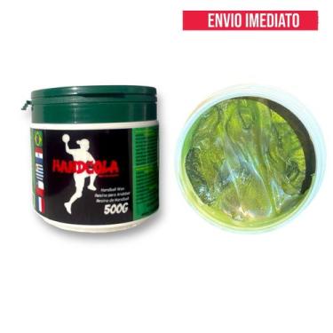 Imagem de Cola Dourada em pasta para handebol 500g - Handcola, Verde escuro