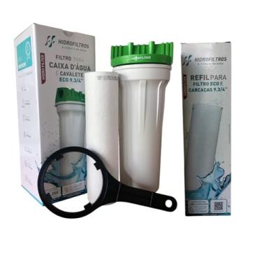 Imagem de Filtro para Caixa D'água ou cavalete, cisterna e poço artesiano com 2 refis