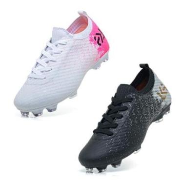 Imagem de Kit 2 Pares Chuteira Campo Look Shoes  Futebol Unissex-Unissex