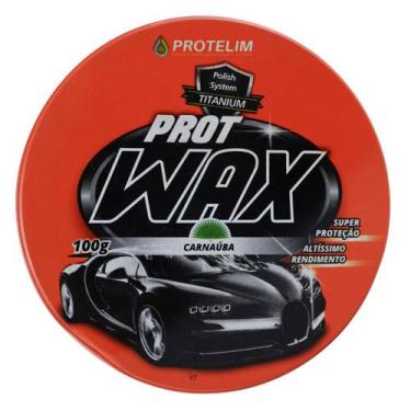 Imagem de Cera de Carnaúba em Pasta PROTELIM Wax com Aplicador - 100g