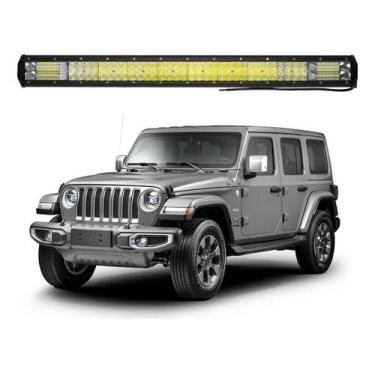 Imagem de Barra De Led Automotiva 432w 80cm Off Road 4x4 Jeep - BRIWAX