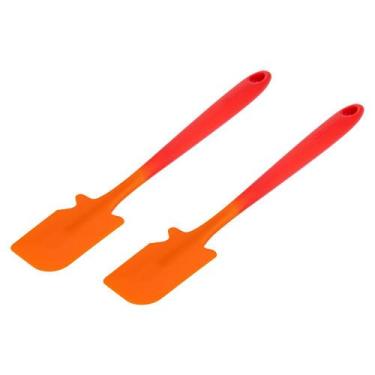 Imagem de Kit Duas Espátulas Profissional 36cm Vermelha Weck