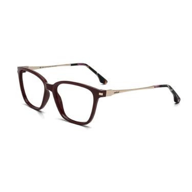 Imagem de Armação Óculos Colcci Marie C6116c2653 Bordo Brilho Dourado