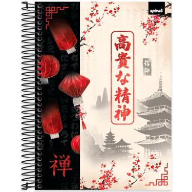 Imagem de Caderno univ. Capa dura 10x1 160fls Zen 2519266 Spiral Zen pt 1 un