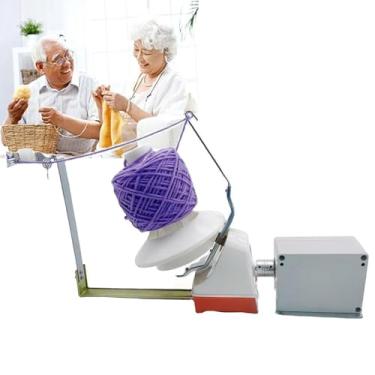 Imagem de Enrolador de fio máquina de enrolamento elétrico máquina de enrolamento de fio rápido máquina de torção de lã para casa ferramenta de bricolage velocidade ajustável fácil de configurar e usar