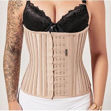 Imagem de Cinta modeladora redutora de medidas x 33 barbatanas - Moça Bonita, P,