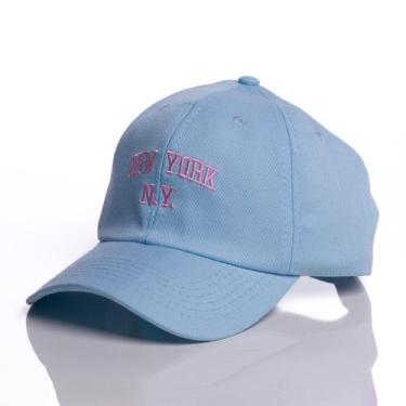Imagem de Boné Ny New York Retro Basebol Aba Curva Masculino e Feminino Regulage