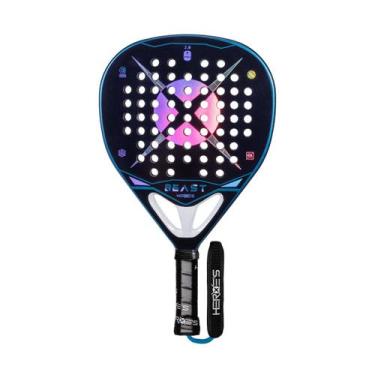 Imagem de Raquete Padel Heroe's Beast Carbon Silver 2025