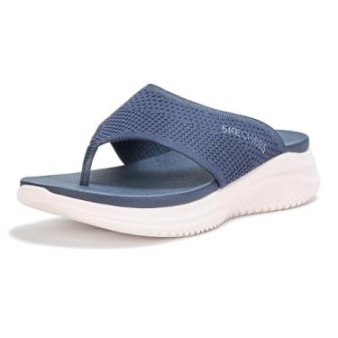 Imagem de Skechers Sandália feminina Ultra Flex 3.0-Coastal Aura, Azul marino, 39