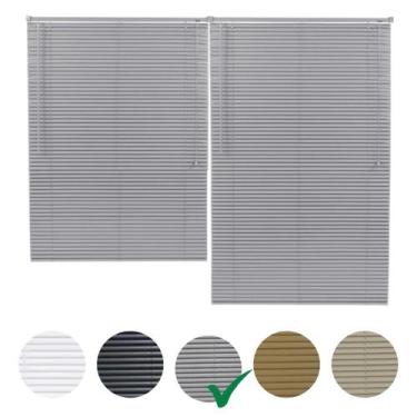 Imagem de Persiana Horizontal PVC 25mm BLOCK 200larg x 160alt (2 pçs) - Persiana